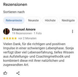 rezension emanuel amore